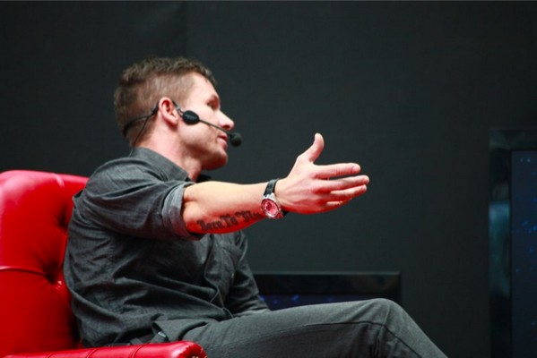 Felix Baumgartner at MENA Cristal Festival